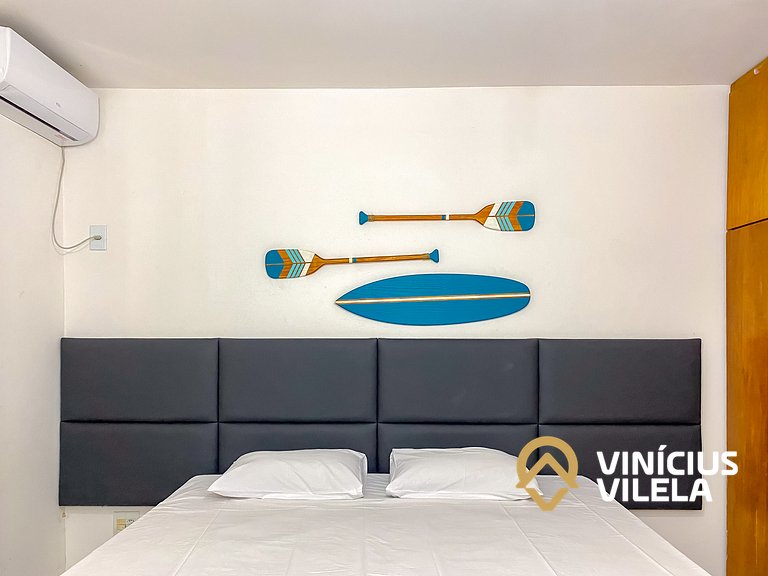 Casa com 3 suítes ambas com ar condicionado e TV, gourmet pr