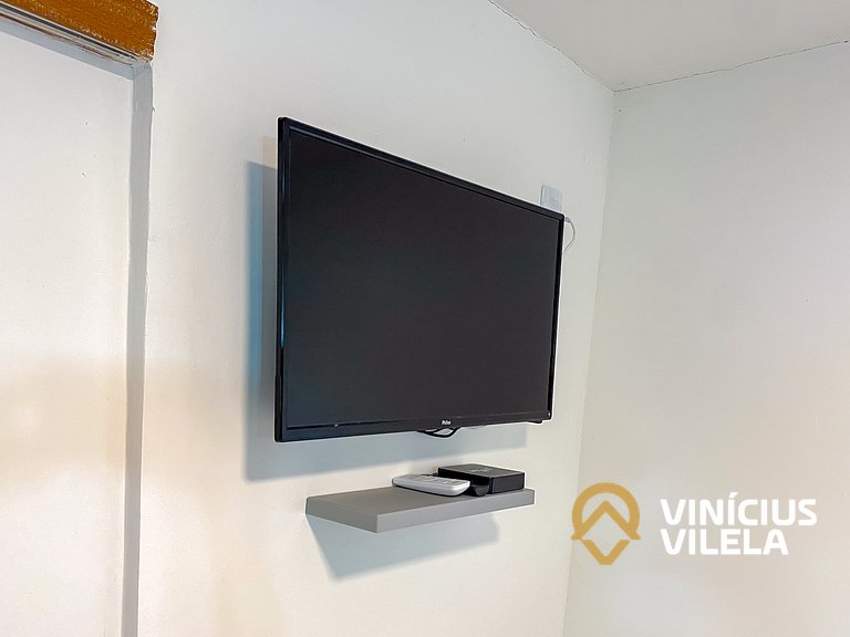 Casa com 3 suítes ambas com ar condicionado e TV, gourmet pr