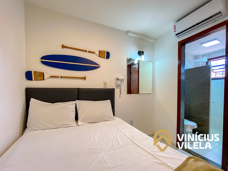 Casa com 3 suítes ambas com ar condicionado e TV, gourmet pr