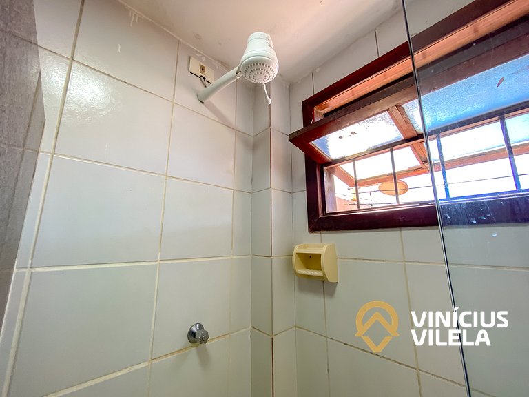 Casa com 3 suítes ambas com ar condicionado e TV, gourmet pr