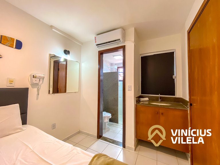 Casa com 3 suítes ambas com ar condicionado e TV, gourmet pr