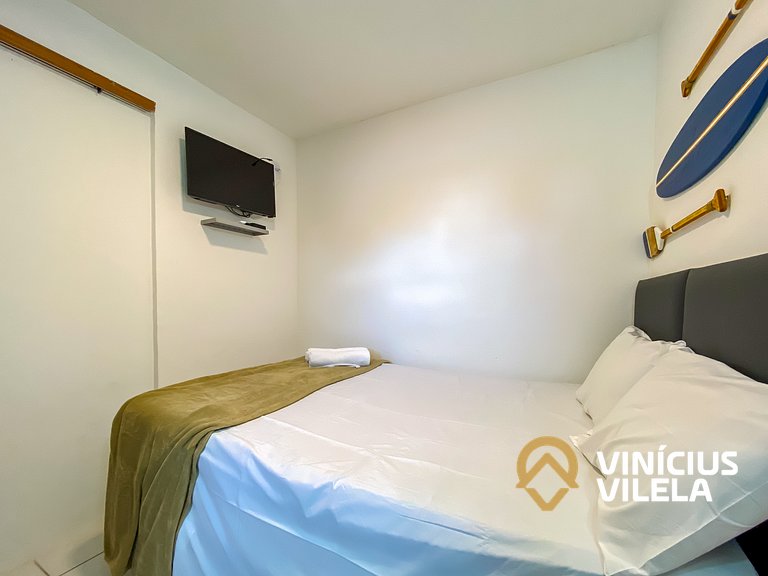 Casa com 3 suítes ambas com ar condicionado e TV, gourmet pr