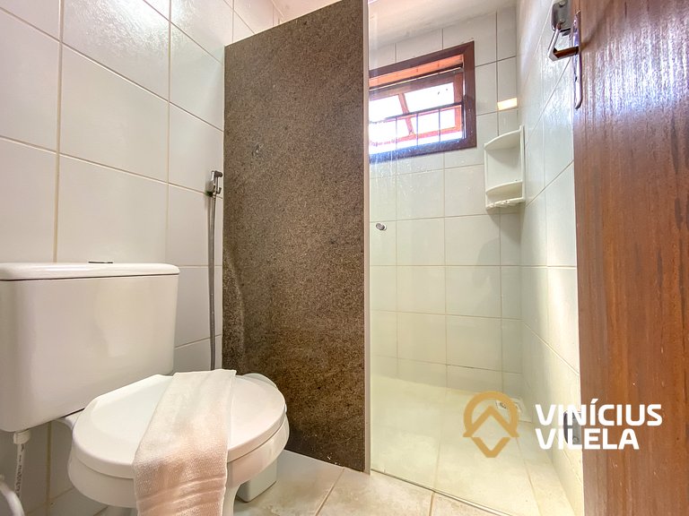 Casa com 3 suítes ambas com ar condicionado e TV, gourmet pr