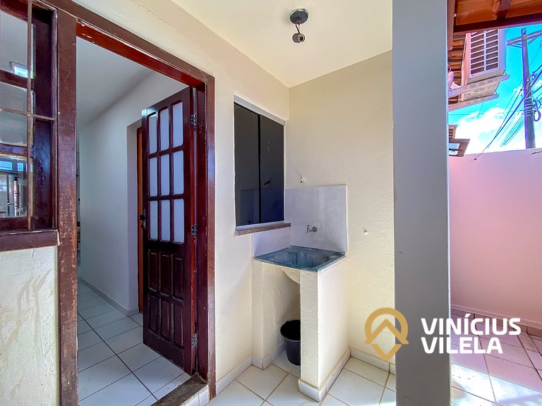 Casa com 3 suítes ambas com ar condicionado e TV, gourmet pr