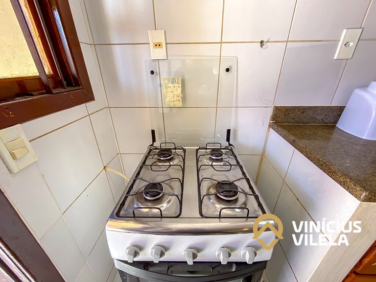 Casa com 3 suítes ambas com ar condicionado e TV, gourmet pr