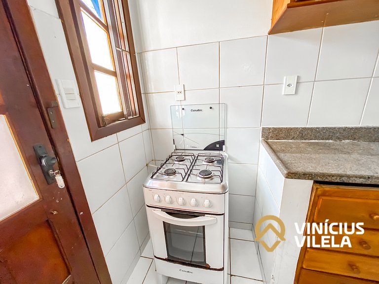 Casa com 2 suítes ambas com ar condicionado e TV, e internet