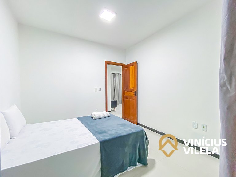 Apto Térreo 2Q próx a praia de Taperapuã