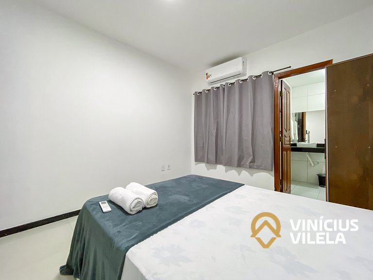 Apto Térreo 2Q próx a praia de Taperapuã