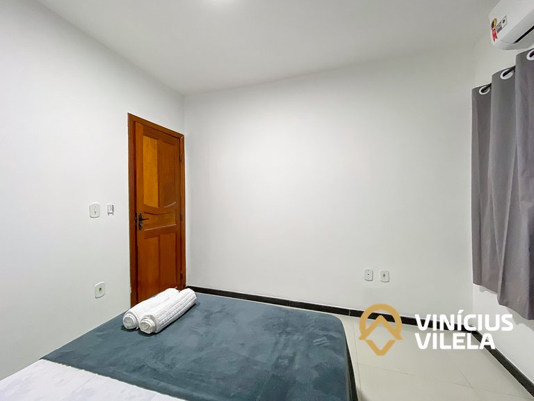 Apto Térreo 2Q próx a praia de Taperapuã