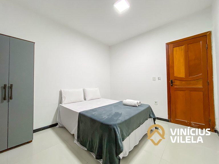 Apto Térreo 2Q próx a praia de Taperapuã