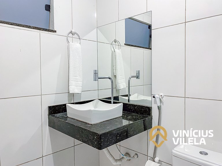 Apto Térreo 2Q próx a praia de Taperapuã