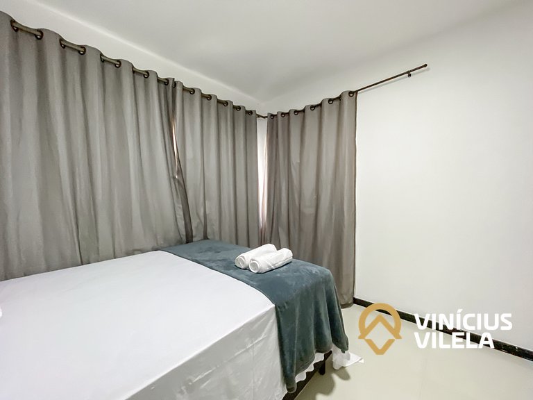 Apto Térreo 2Q próx a praia de Taperapuã