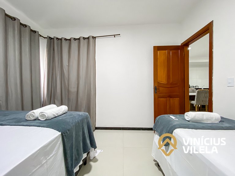 Apto Térreo 2Q próx a praia de Taperapuã