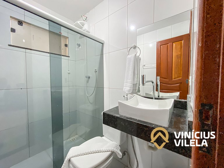 Apto Térreo 2Q próx a praia de Taperapuã