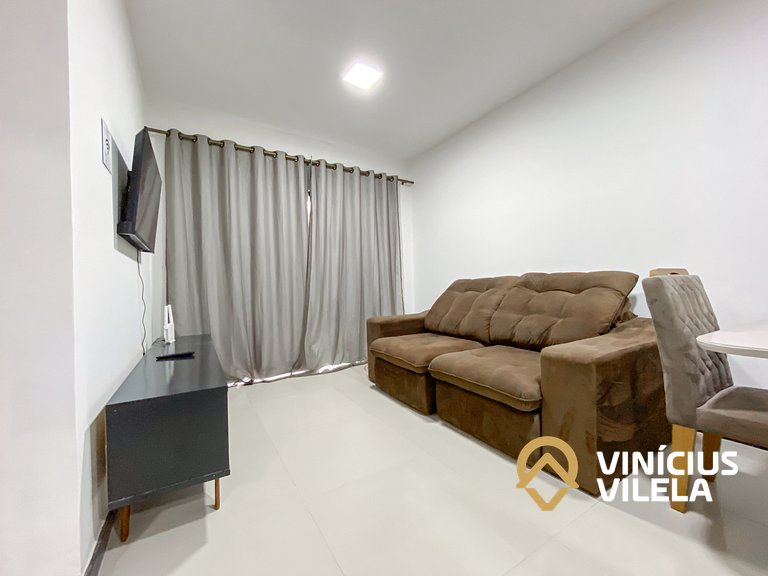 Apto Térreo 2Q próx a praia de Taperapuã