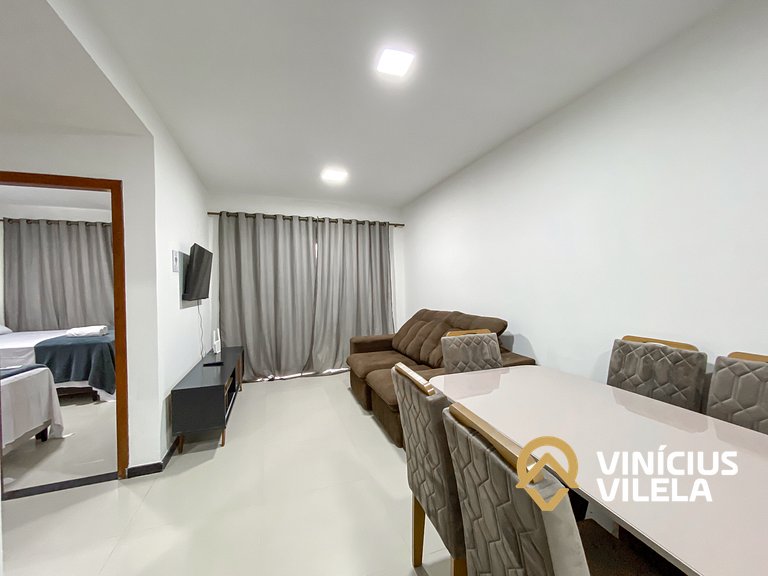 Apto Térreo 2Q próx a praia de Taperapuã