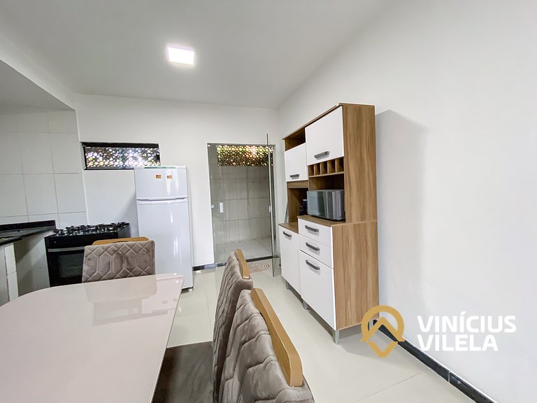 Apto Térreo 2Q próx a praia de Taperapuã