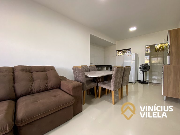 Apto Térreo 2Q próx a praia de Taperapuã