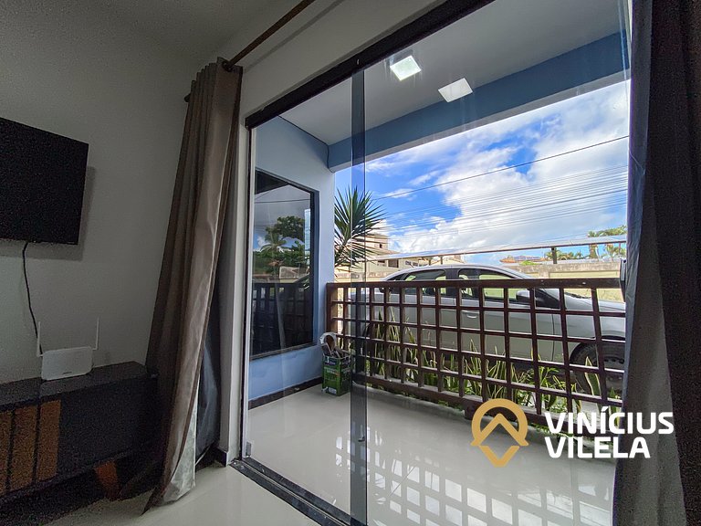 Apto Térreo 2Q próx a praia de Taperapuã