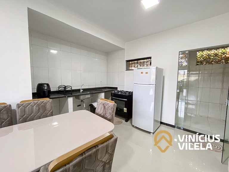 Apto Térreo 2Q próx a praia de Taperapuã