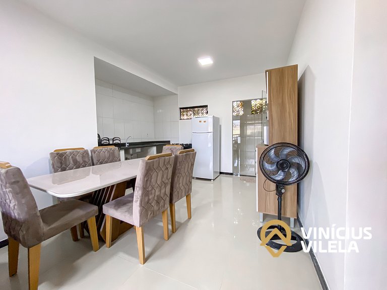 Apto Térreo 2Q próx a praia de Taperapuã