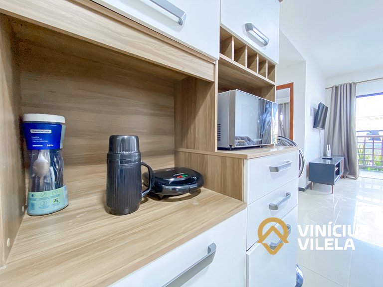 Apto Térreo 2Q próx a praia de Taperapuã