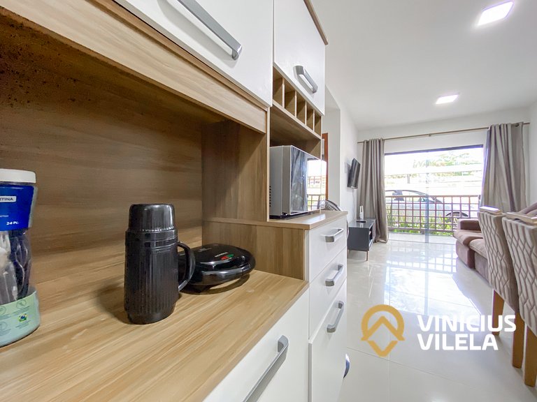 Apto Térreo 2Q próx a praia de Taperapuã