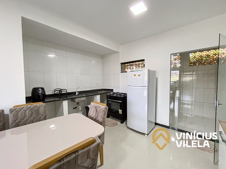 Apto Térreo 2Q próx a praia de Taperapuã