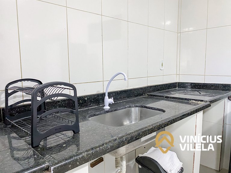 Apto Térreo 2Q a 400m da Praia de Taperapuã