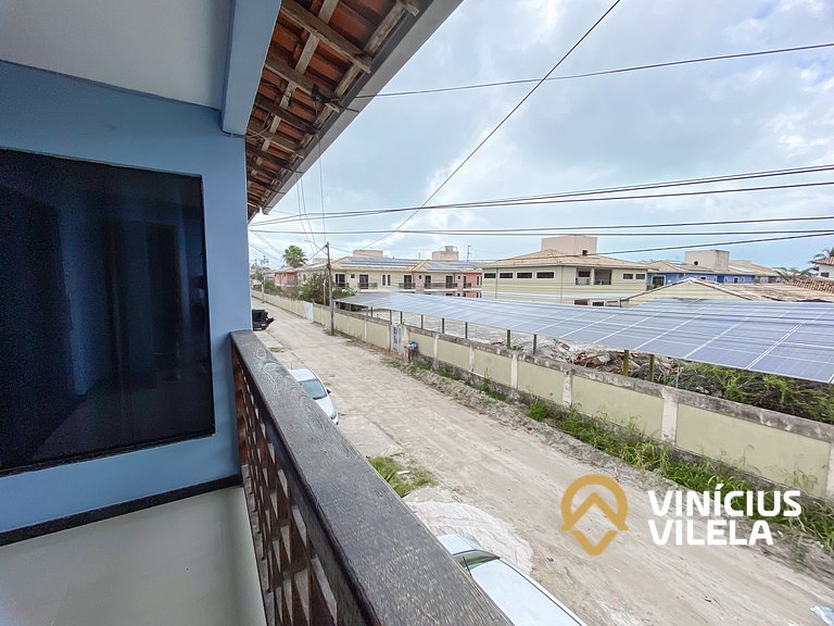 Apto Térreo 2Q próx a praia de Taperapuã