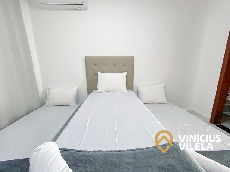 Casa 3 suítes, proximo a praia de Taperapuã.