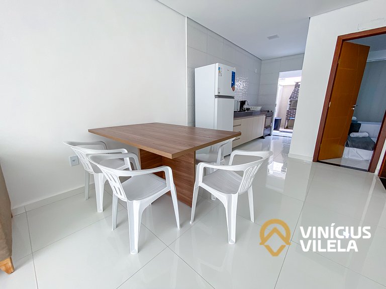Casa 3 suítes, proximo a praia de Taperapuã.