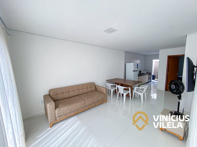 Casa 3 suítes, proximo a praia de Taperapuã.