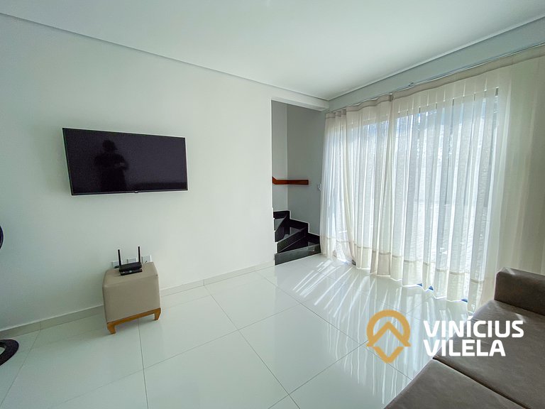 Casa 3 suítes, proximo a praia de Taperapuã.