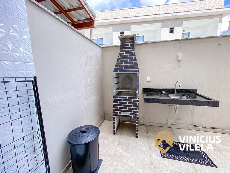 Casa 3 suítes, proximo a praia de Taperapuã.