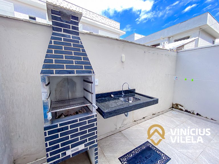 Casa 3 suítes, proximo a praia de Taperapuã.
