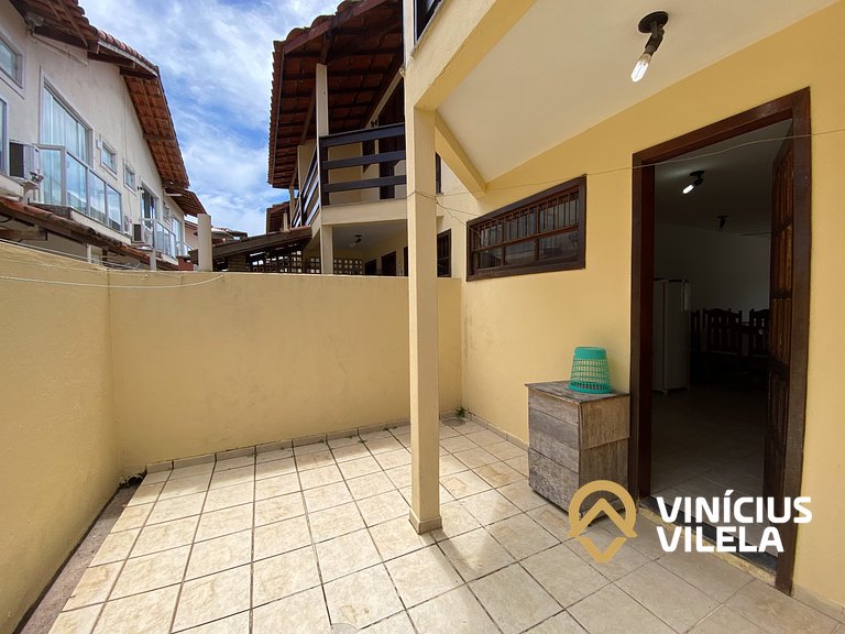 Casa com 2 suítes (ambas com ar split) e internet privativa