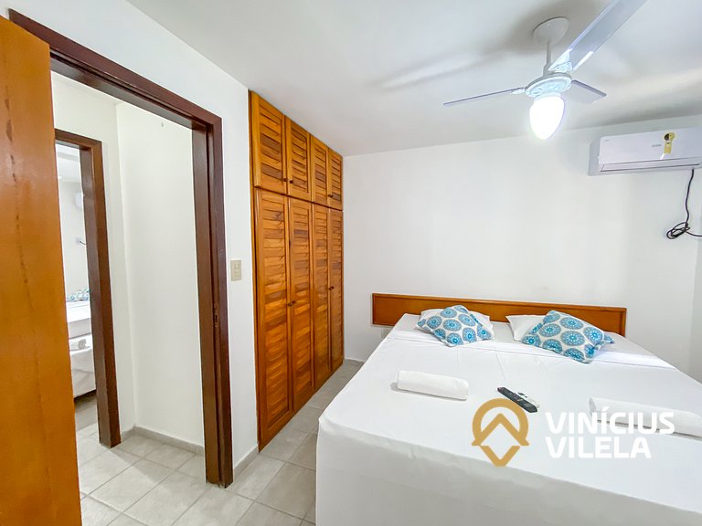 Casa com 2 suítes com ar, Net privativa 300MBPS.