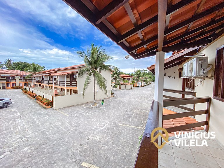 Casa com 2 suítes (ambas com ar split) e internet privativa