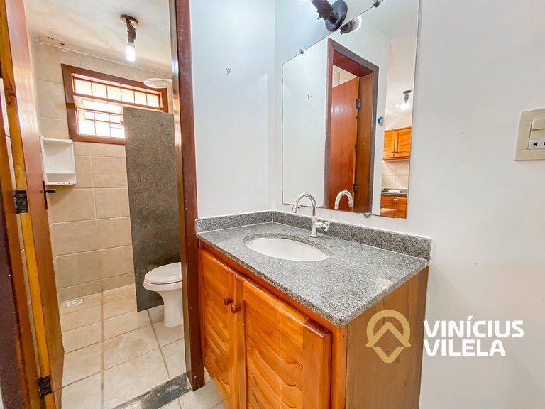 Casa com 2 suítes com ar, Net privativa 300MBPS.