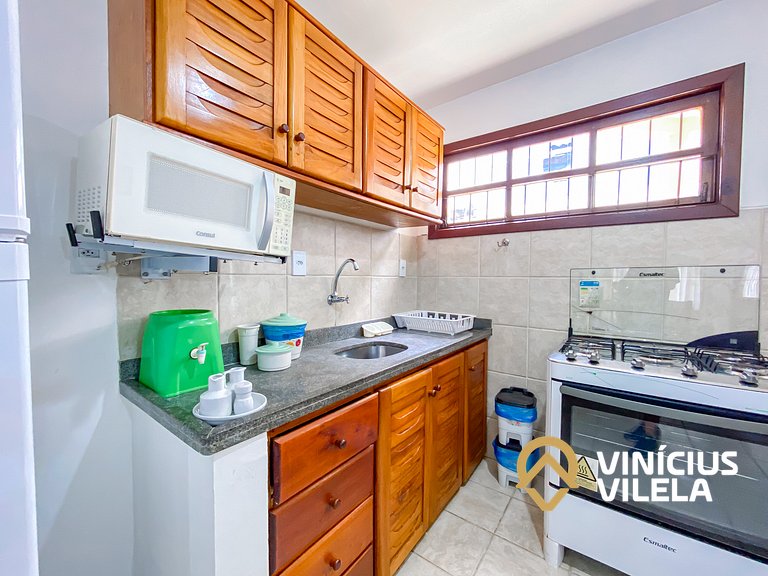 Casa com 2 suítes (ambas com ar split) e internet privativa