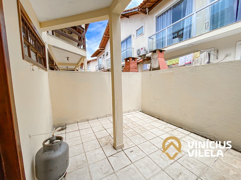 Casa com 2 suítes (ambas com ar split) e internet privativa