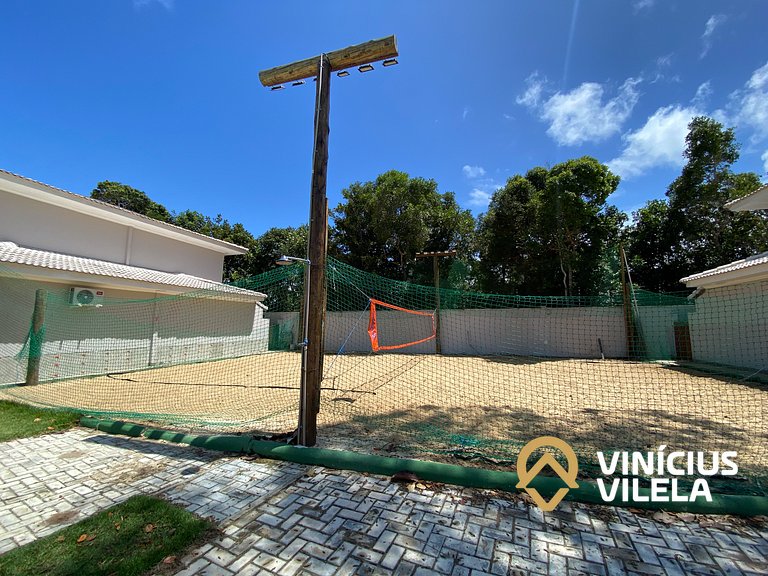 Casa com 3 suítes, sala climatizada, área gourmet privativa,