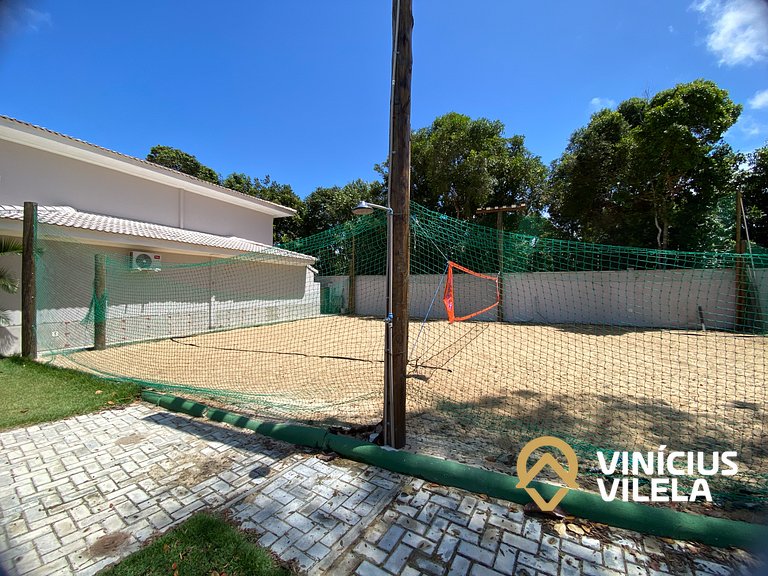 Casa com 3 suítes, sala climatizada, área gourmet privativa,