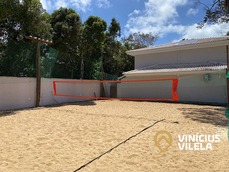 Casa com 3 suítes, sala climatizada, área gourmet privativa,