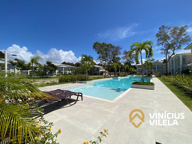 Casa com 3 suítes, sala climatizada, área gourmet privativa,