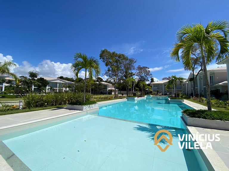 Casa com 3 suítes, sala climatizada, área gourmet privativa,