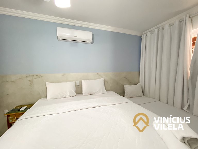 Casa com 3 suítes, sala climatizada, área gourmet privativa,