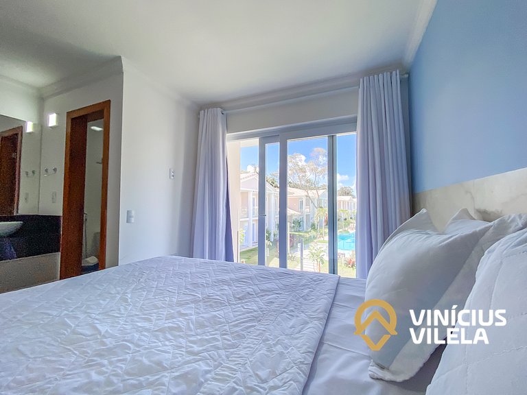 Casa com 3 suítes, sala climatizada, área gourmet privativa,