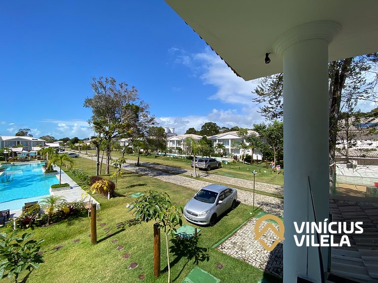 Casa com 3 suítes, sala climatizada, área gourmet privativa,